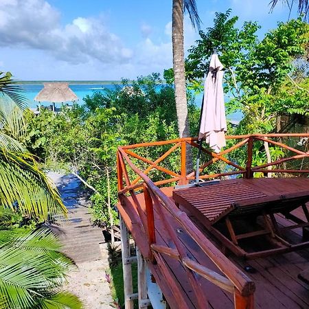 Villa Ensueno, Lagoon Private Front Bacalar Exterior foto