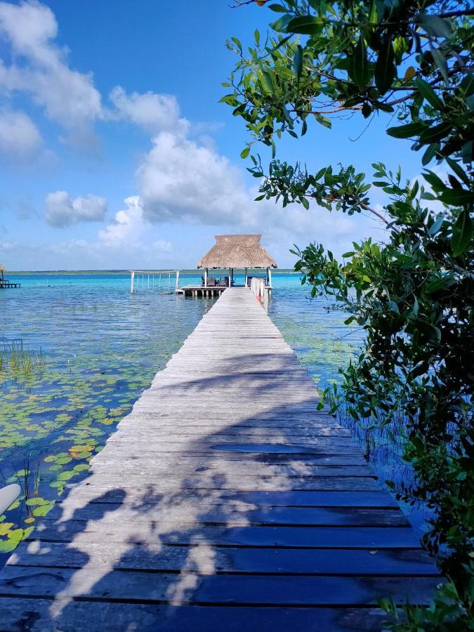 Villa Ensueno, Lagoon Private Front Bacalar Exterior foto