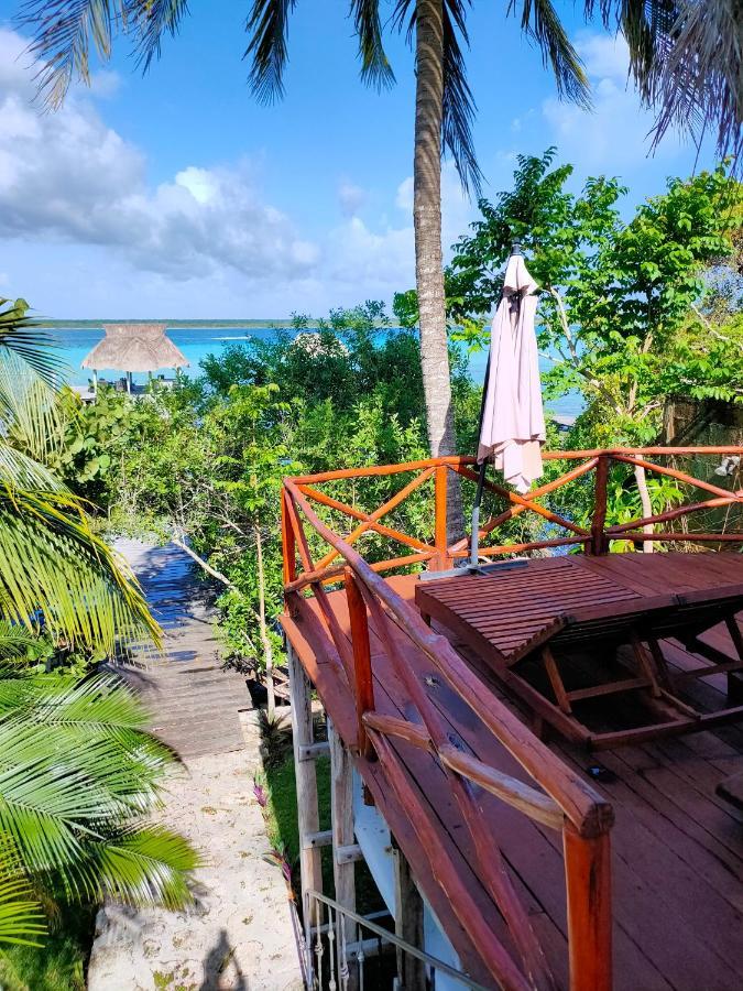 Villa Ensueno, Lagoon Private Front Bacalar Exterior foto