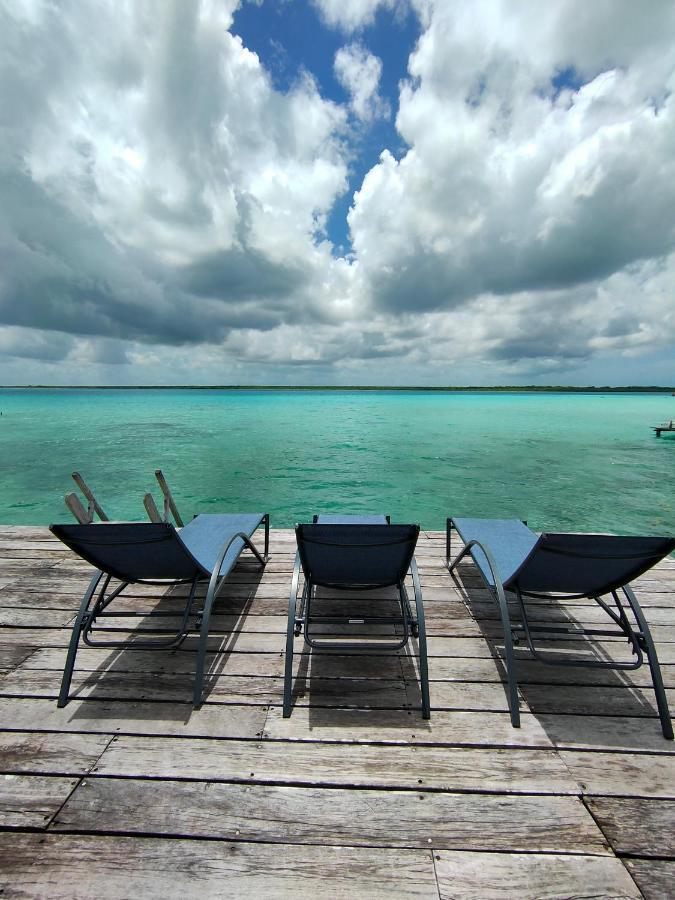 Villa Ensueno, Lagoon Private Front Bacalar Exterior foto